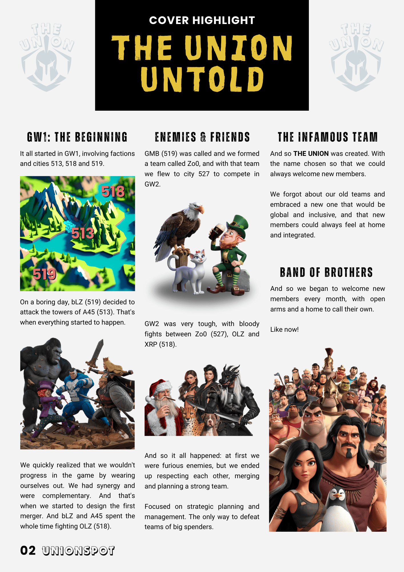 UNIONSPOT 002 · Page 2
