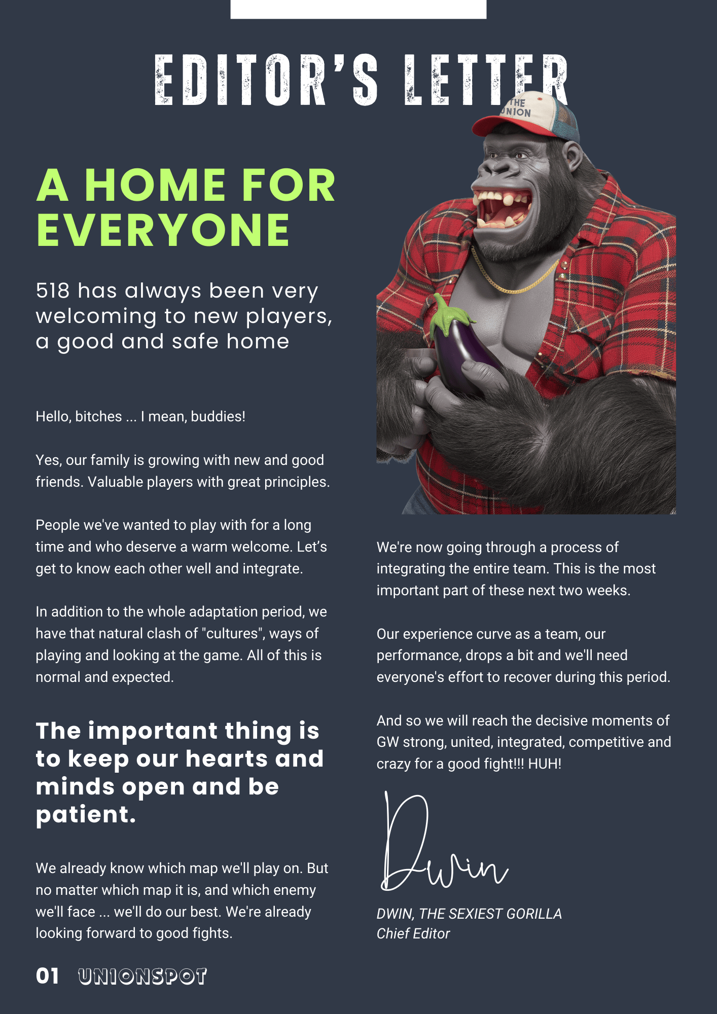 UNIONSPOT 003 · Page 1