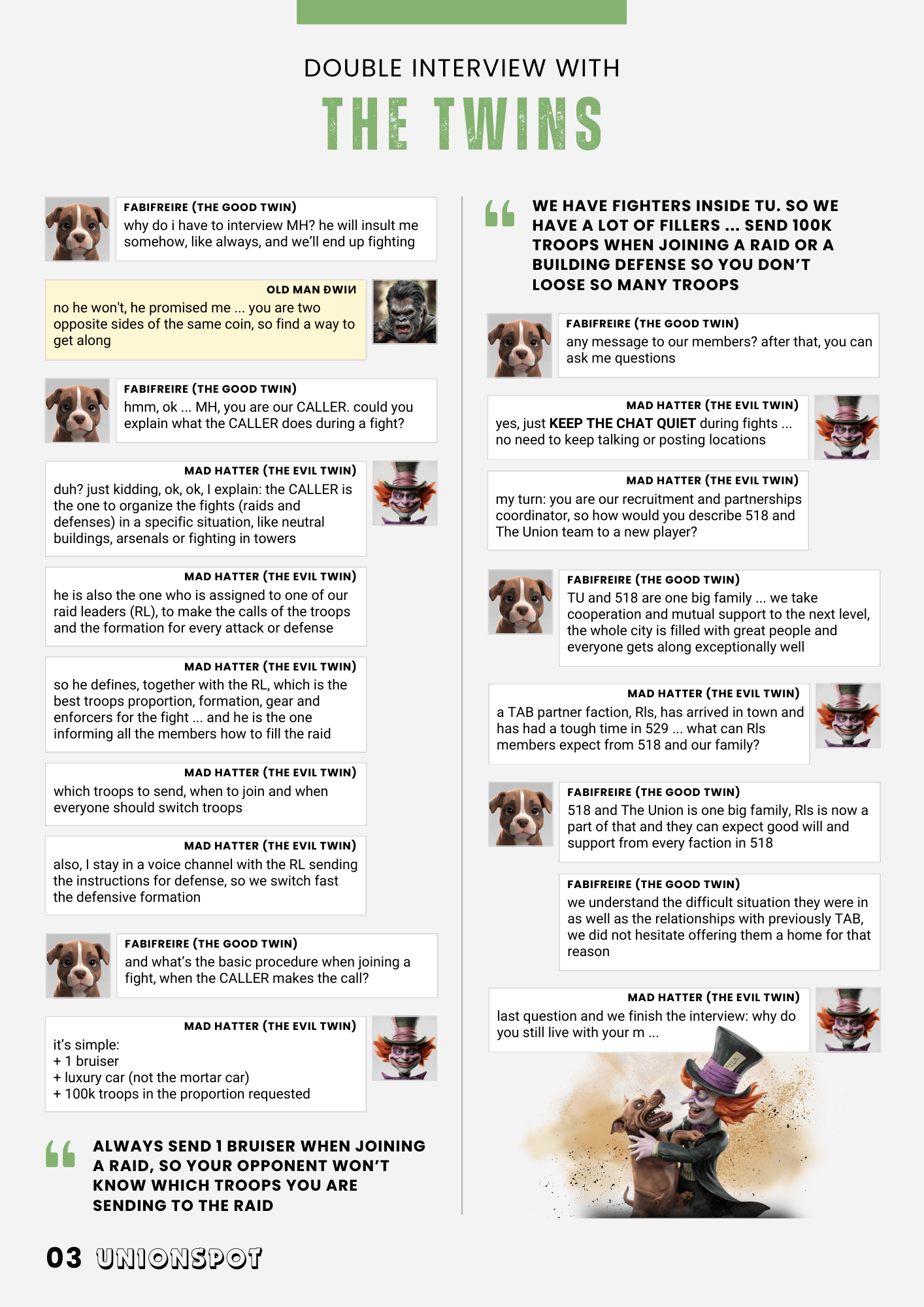 UNIONSPOT 003 · Page 3